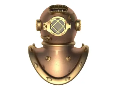 Diving Helmet 3D model