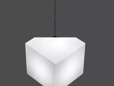 Pendelleuchte aus thermoplastischem Kunstharz 3D model