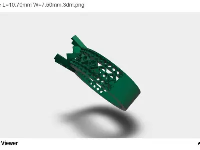 Men Ring With Oval Cut Center stone 3D print model