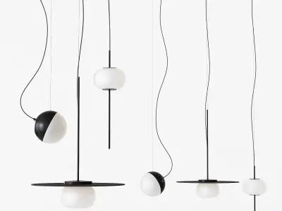 Milan Iluminacion Lamps  Astros Half Knock 3D model