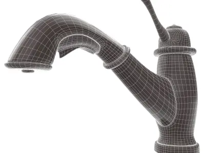 water mixer 02 3D model