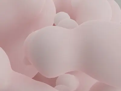 Abstract Blob model 3D model