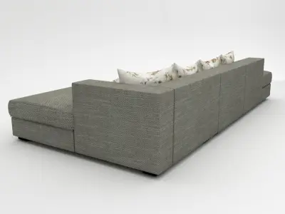 Cenova Sectional Sofa 3D model