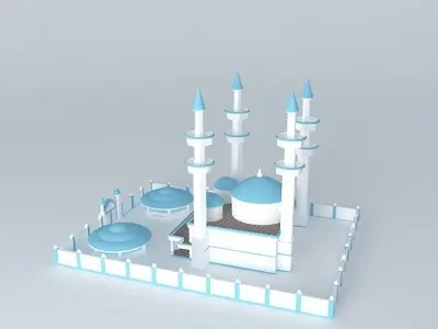 Mosque 3D model