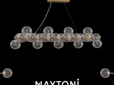 Pendant Dallas MOD547PL-25G Maytoni Modern Free 3D print model