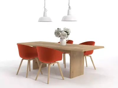 Dining Set 34 3D model