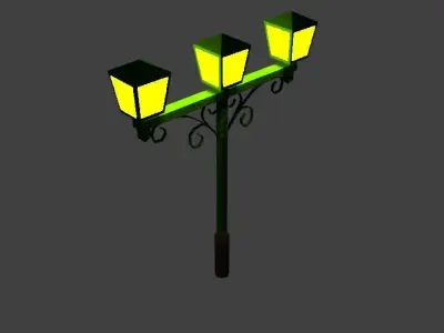 Street Lamp 2 3D model get