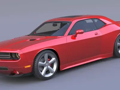 2010 Dodge Challenger SRT8 3D model