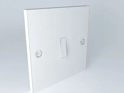 Stylish Light Switch Free 3D model