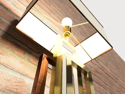 Table Lamp Edge Collection - OASIS 3D model