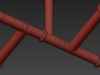 Malik Floor Lamp 3D model