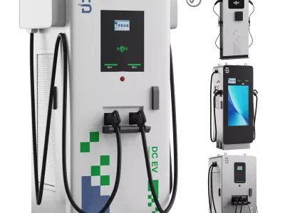 Beny-DC-EV-Charger-Set-2018-Corona 3D model