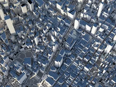 Sendai Japan 3D model