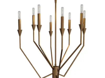 Archie Chandelier Low-poly 3D model