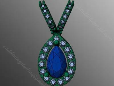 Pendant bi7 3D print model