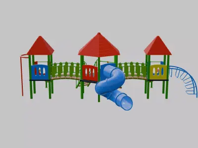 Playground 3D model get
