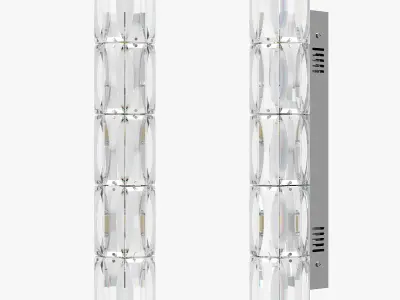 722620 Limpio Lightstar Sconce 3D model