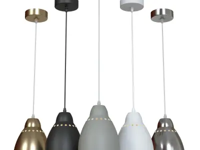 Pendant lamp A2054SP-1AB-1BK-1GY-1WH-1SS 3D model