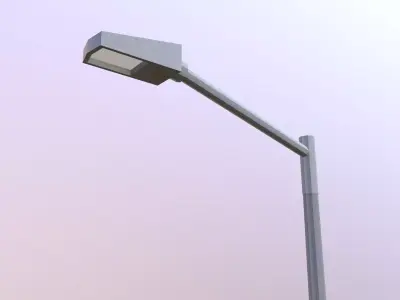 Street Light Low-poly 3D model