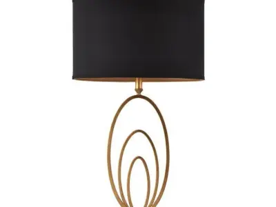 Vilana BlackGold Table Lamp 3D model
