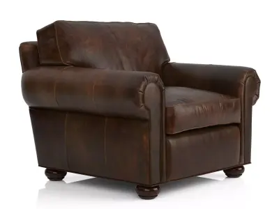 Lancaster Leather Chair 3D model