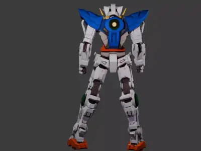 Gundam OO 3D model