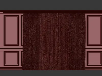 Curtain Set 50 3D model