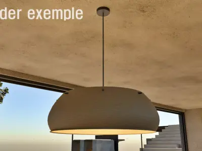 Pendant light 3 3D model