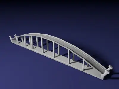 Long bridge Free 3D print model