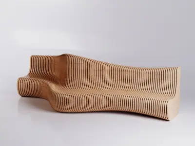 Parametric Bench  3D model purchase