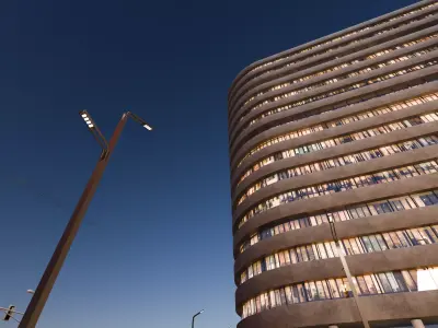 Urban Skyscraper 3D model