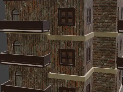 House Model 29 Low-poly 3D model