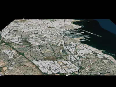 Casablanca - Morocco 3D model