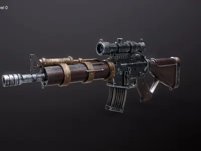  Steampunk Van and Gun Bundle 