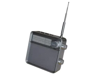 Radio 3D model