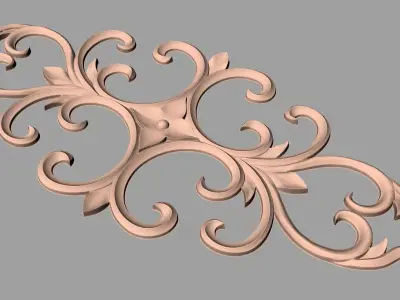 3D carved model furniture 3D design used for artcam aspire E797 3D model