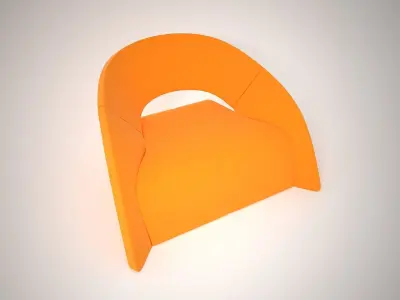 07 YELLER CHAIR 3D model