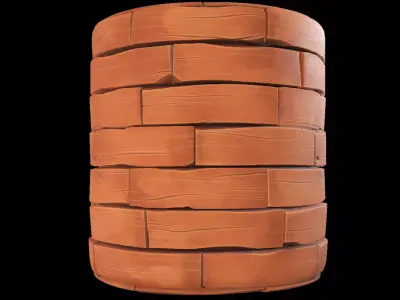 Seamless Stylized Wood Planks materials textures Texture