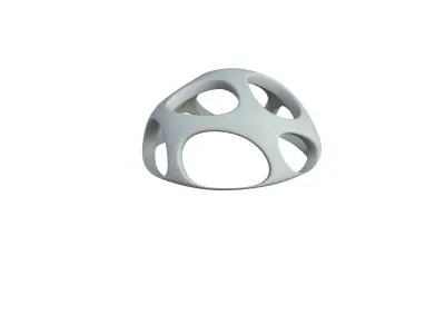 SciFi Cube Object No 51388 Low Poly Shape Low-poly 3D model