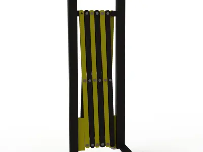 Expandable gate Barrier 3D model