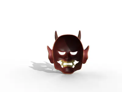 Devil Mask Japan  Texture