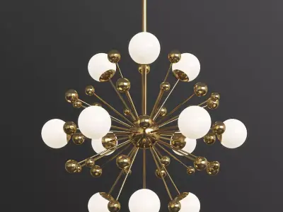 Nordic Postmodern pendant lights 3D model