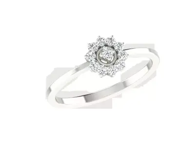 Light weight ring model  3D print model 11