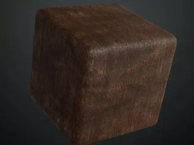 Medieval Ornate Wood Library Drawers PBR Seamless Texture