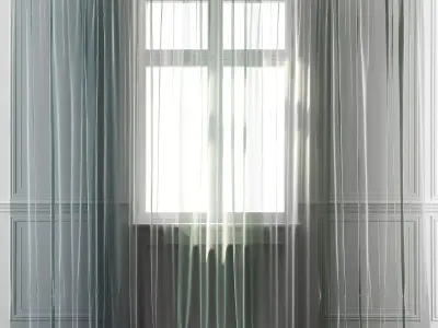 Curtain Set 24 3D model