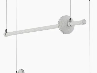 Sasaki Chandelier Low-poly 3D model