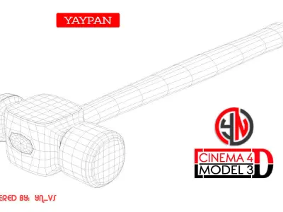 Uzbek milliy bolga architectural  3D model