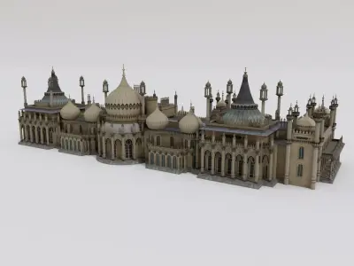 Brighton Pavilion 3D model