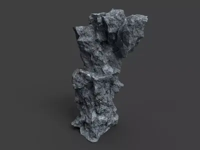 Rock 7-3 Low-poly 3D model purchase