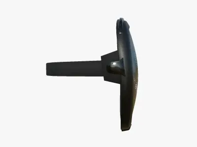 LED Screen Mask A02 - Face B - Character Design Low-poly 3D model